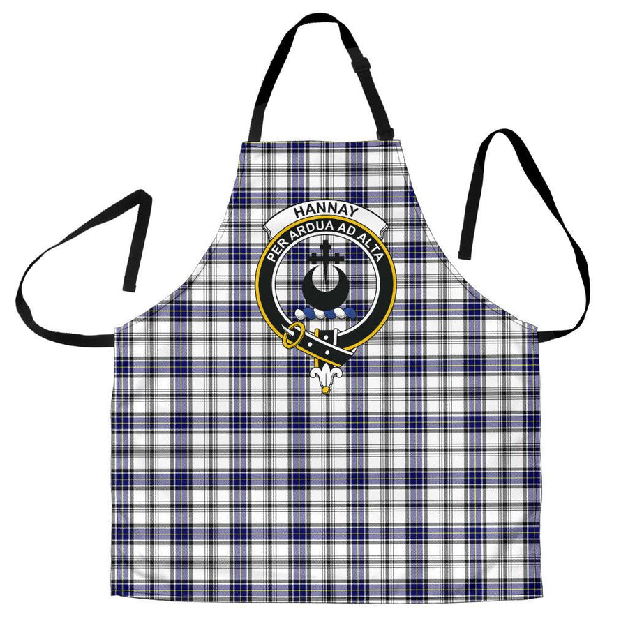 Clan Hannay Modern Tartan Crest Apron SN58 Clan Hannay Tartan Today   