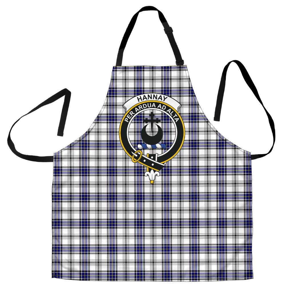 Clan Hannay Modern Tartan Crest Apron SN58 Clan Hannay Tartan Today   