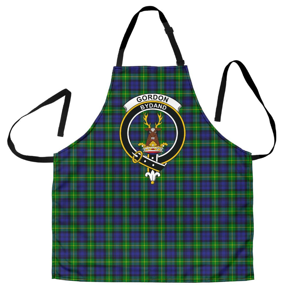 Clan Gordon Modern Tartan Crest Apron HO72 Clan Gordon Tartan Today   