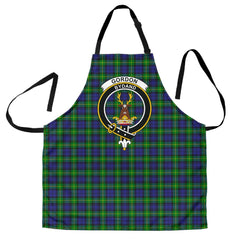 Clan Gordon Modern Tartan Crest Apron HO72 Clan Gordon Tartan Today   