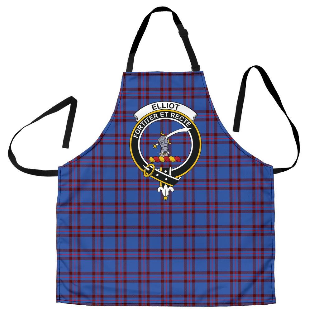 Clan Elliot Modern Tartan Crest Apron VZ78 Clan Elliot Tartan Today   