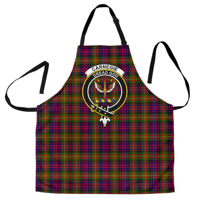 Clan Carnegie Modern Tartan Crest Apron LN70