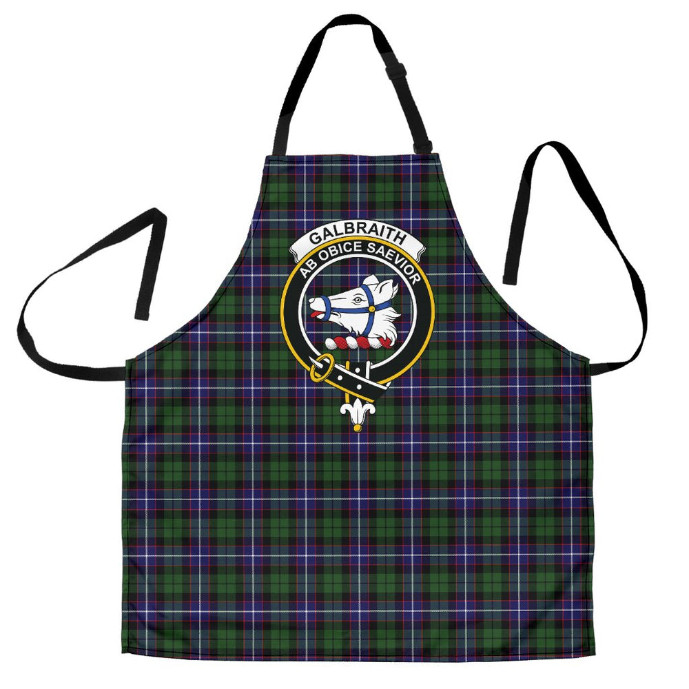 Clan Galbraith Modern Tartan Crest Apron EI16 Clan Rait Tartan Today   