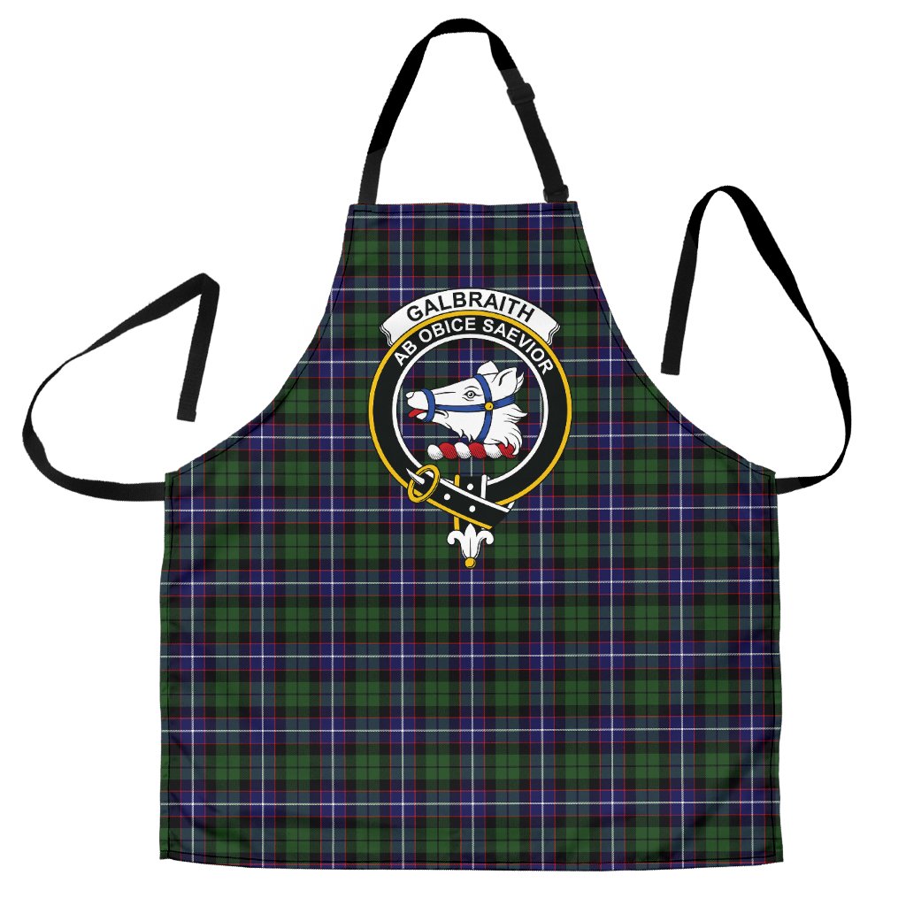 Clan Galbraith Modern Tartan Crest Apron EI16 Clan Rait Tartan Today   