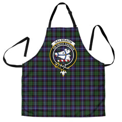 Clan Galbraith Modern Tartan Crest Apron EI16 Clan Rait Tartan Today   