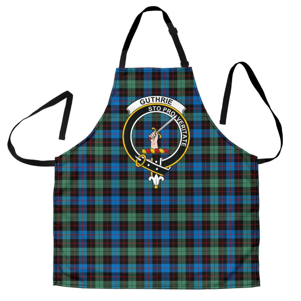 Clan Guthrie Ancient Tartan Crest Apron FX51 Clan Guthrie Tartan Today   