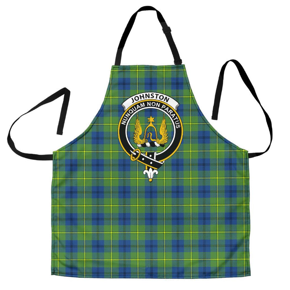 Clan Johnston Ancient Tartan Crest Apron SK60 Clan Johnston Tartan Today   