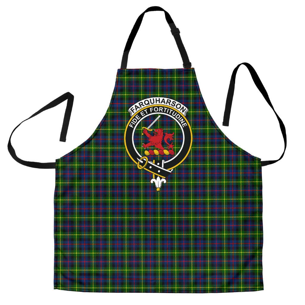 Clan Farquharson Modern Tartan Crest Apron QL34 Clan Farquharson Tartan Today   