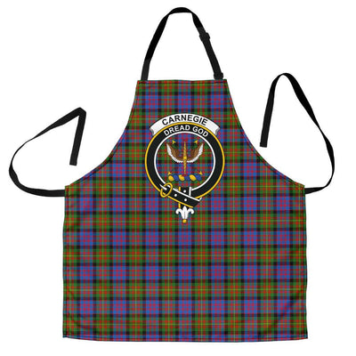 Clan Carnegie Ancient Tartan Crest Apron OF79