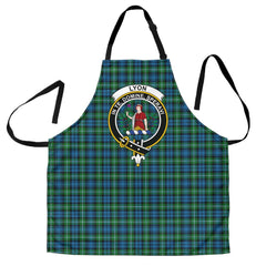 Clan Lyon Tartan Crest Apron DU68 Clan Borthwick Tartan Today   