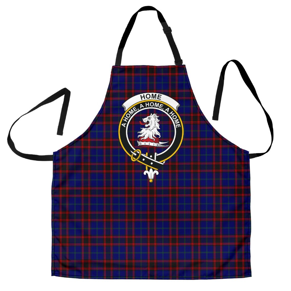 Clan Home Modern Tartan Crest Apron NW76 Clan Home/Hume Tartan Today   