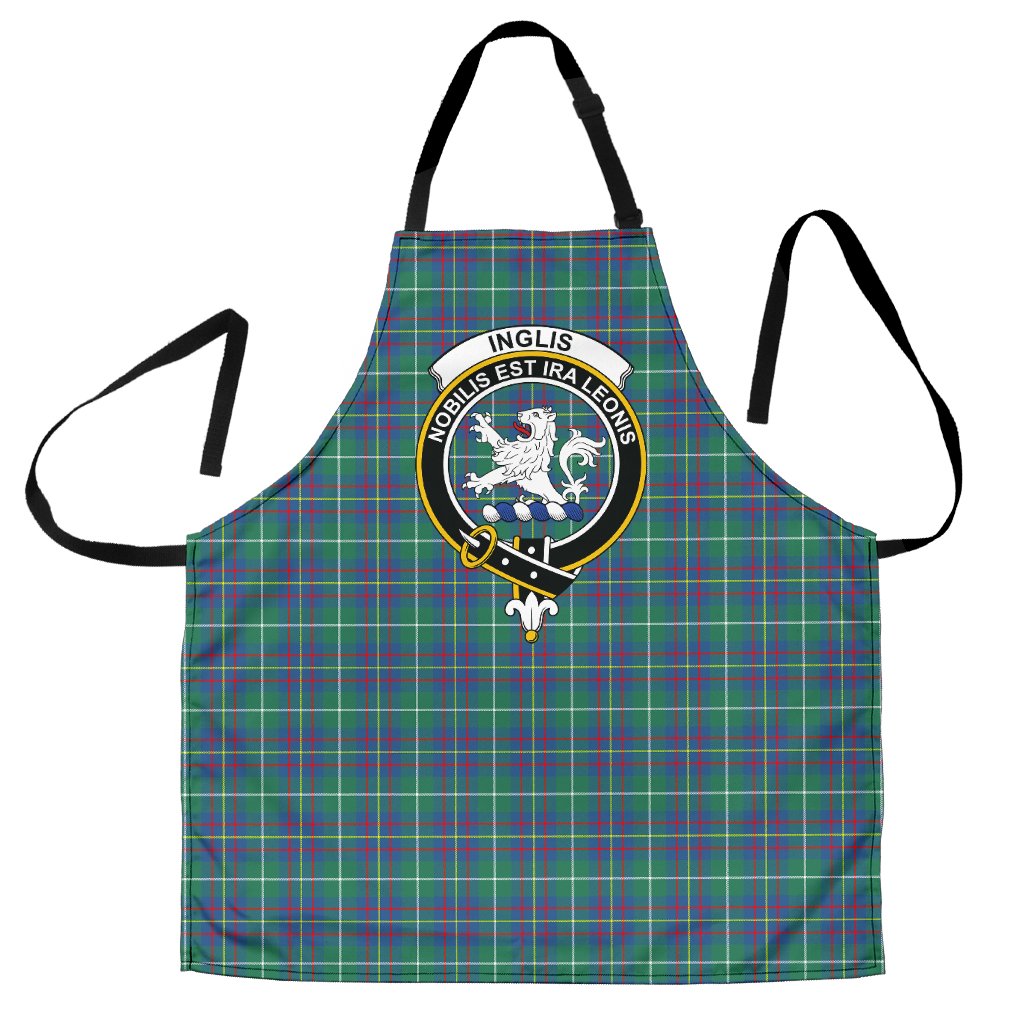 Clan Inglis Ancient Tartan Crest Apron GO34 Clan Inglis Tartan Today   
