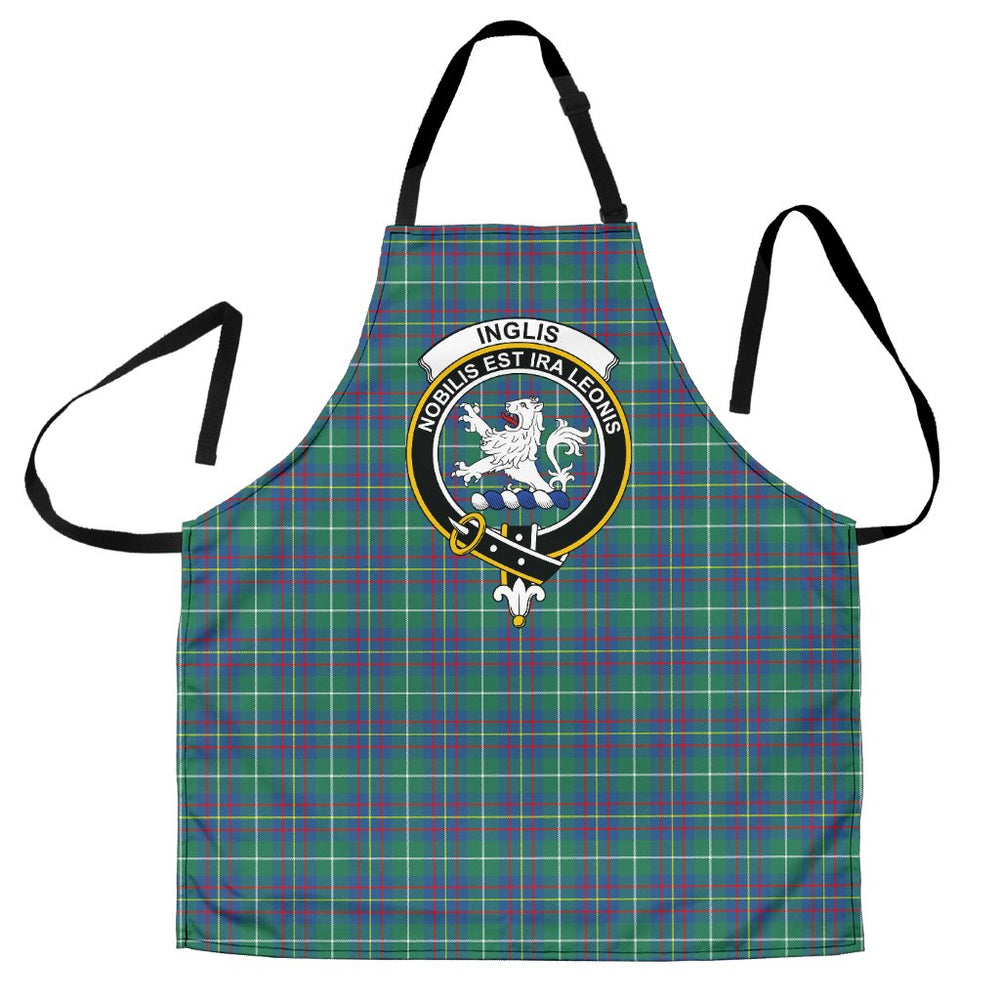 Clan Inglis Ancient Tartan Crest Apron GO34 Clan Inglis Tartan Today   