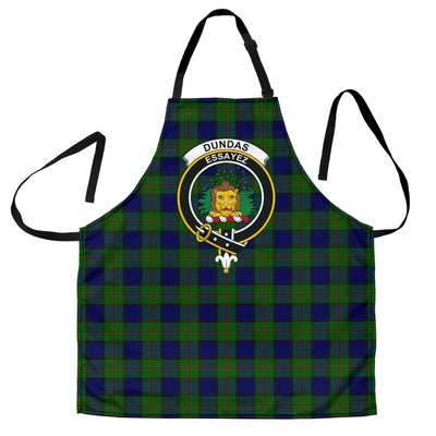 Clan Dundas Modern Tartan Crest Apron