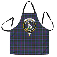Clan Hunter Modern Tartan Crest Apron UY75 Clan Hunter Tartan Today   
