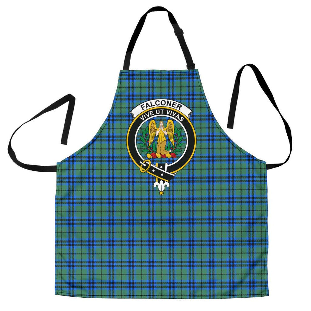 Clan Falconer Tartan Crest Apron OU58 Clan Falconer Tartan Today   