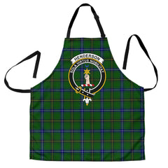 Clan Henderson Modern Tartan Crest Apron IY53 Clan Henderson Tartan Today   