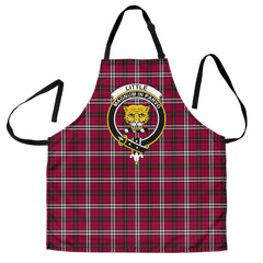 Clan Little Tartan Crest Apron JE65 Clan Little Tartan Today   