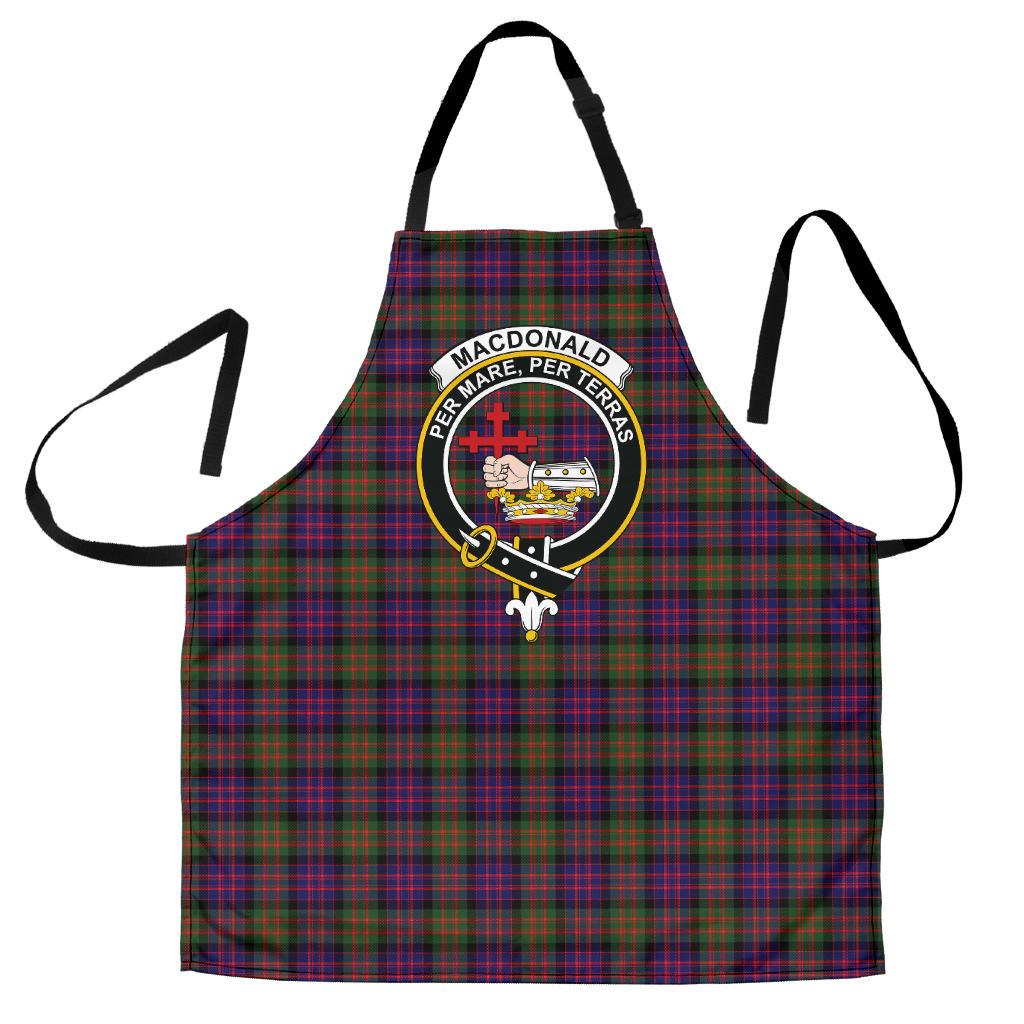 Clan MacDonald Modern Tartan Crest Apron JP50 Clan MacDonald Tartan Today   