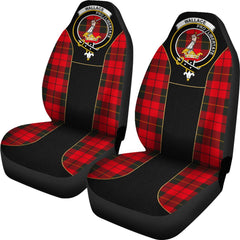 Clan Wallace Hunting Red Tartan Crest Car Seat Cover  - Special StyleIV14 Clan Wallace Tartan Today   