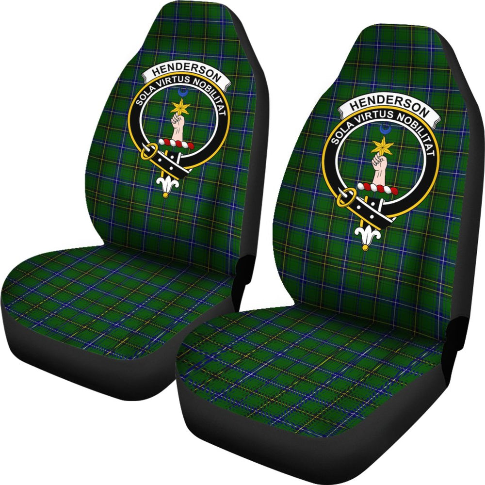 Clan Henderson (Mackendrick) Family Modern Tartan Crest Car Seat Cover SP17 Clan Henderson Tartan Today   