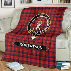 Clan Robertson Family Tartan Crest BlanketZP89 Clan Robertson Tartan Today   