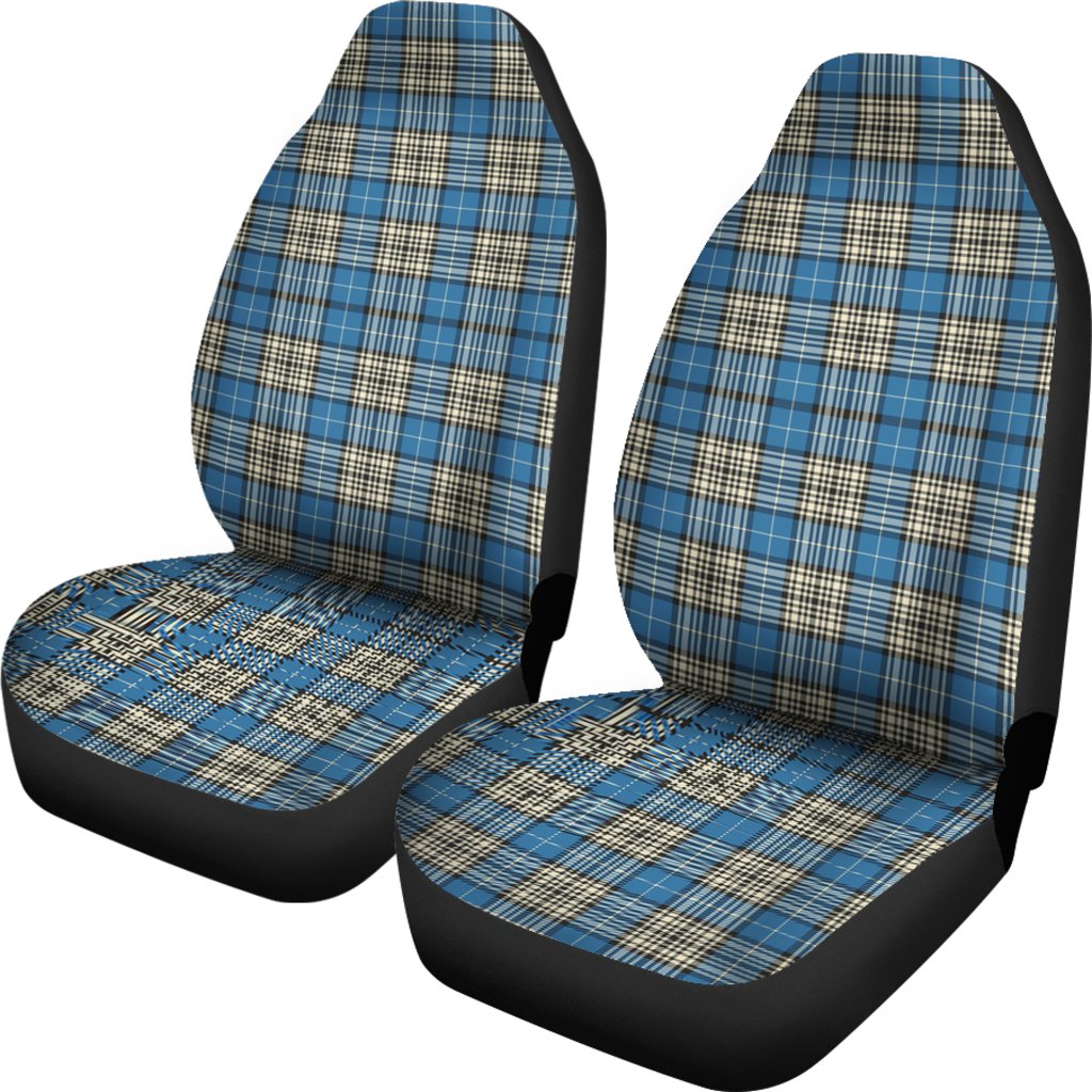 Clan Napier Ancient Tartan Car Seat Cover VD99 Clan Napier Tartan Today   