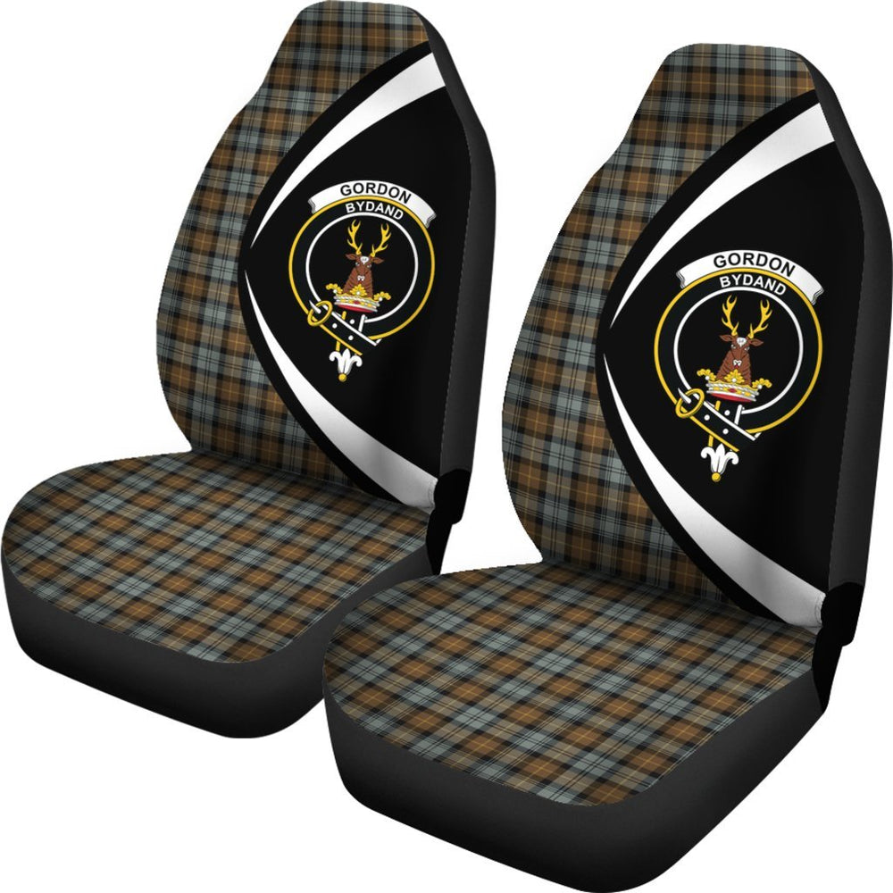 Clan Gordon Weathered Tartan Crest Car Seat Cover XJ55 Clan Gordon Tartan Today   