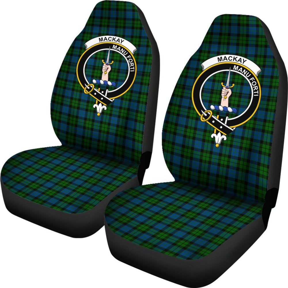 Clan MacKay Modern Tartan Crest Car Seat Cover KQ10 Clan MacKay Tartan Today   