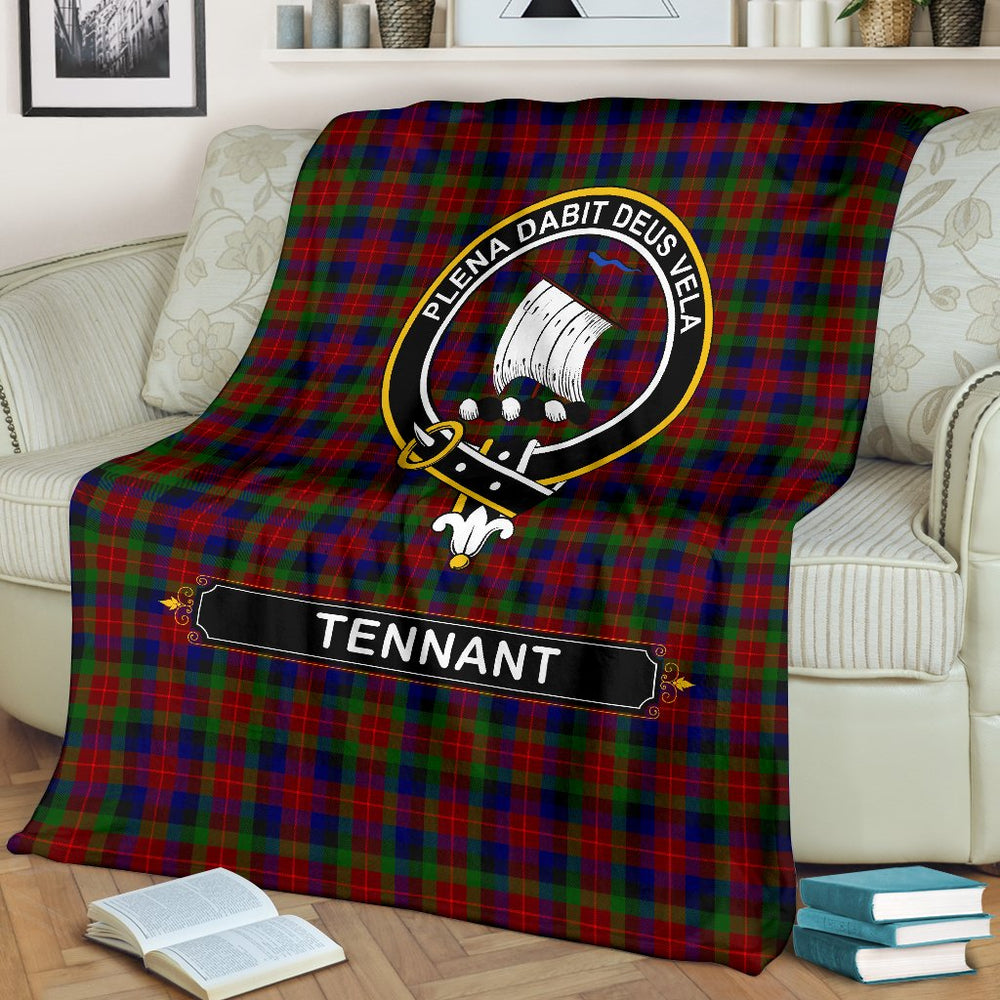 Clan Tennant Family Tartan Crest BlanketsXY11 Clan Tennant Tartan Today   