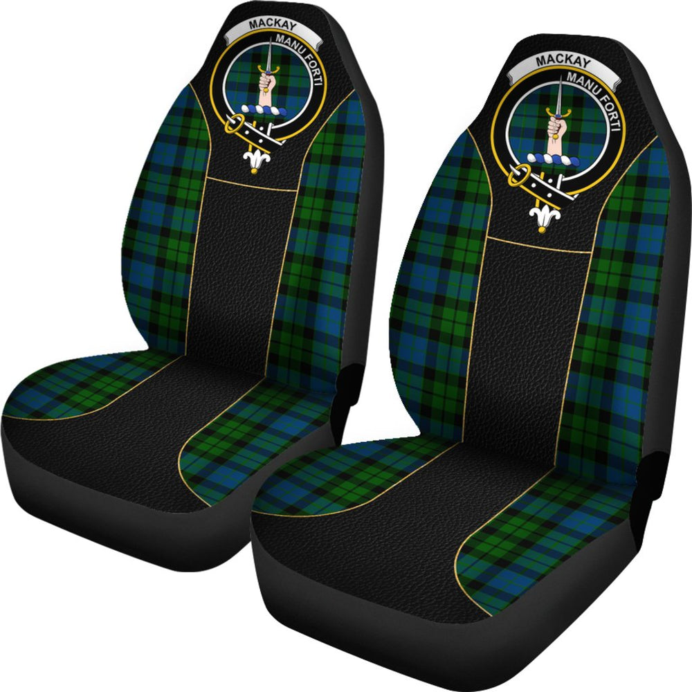 Clan Clan MacKay Modern Tartan Crest Car Seat Cover  Special VersionIX60 Clan MacKay Tartan Today   