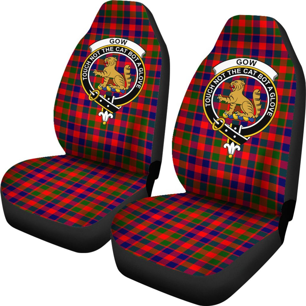 Clan Gow Of Mcgouan Tartan Crest Car seat Cover PI29 Clan Gow Tartan Today   