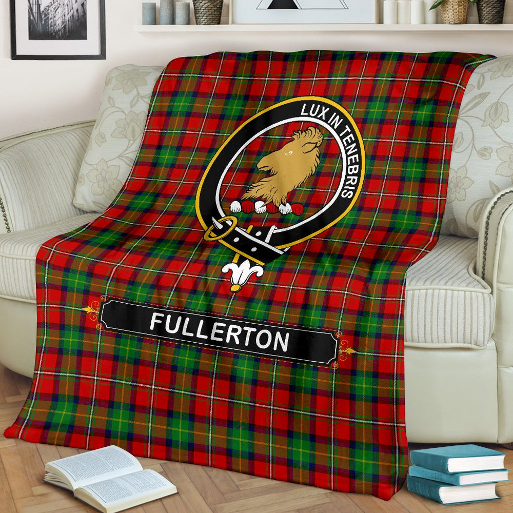Clan Fullerton Family Tartan Crest BlanketsDS63 Clan Fullarton/Fullerton Tartan Today   