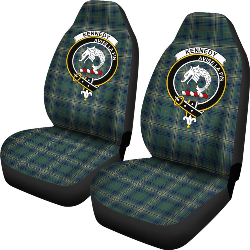 Clan Kennedy Tartan Crest Car Seat Cover NF94 Clan Kennedy Tartan Today   