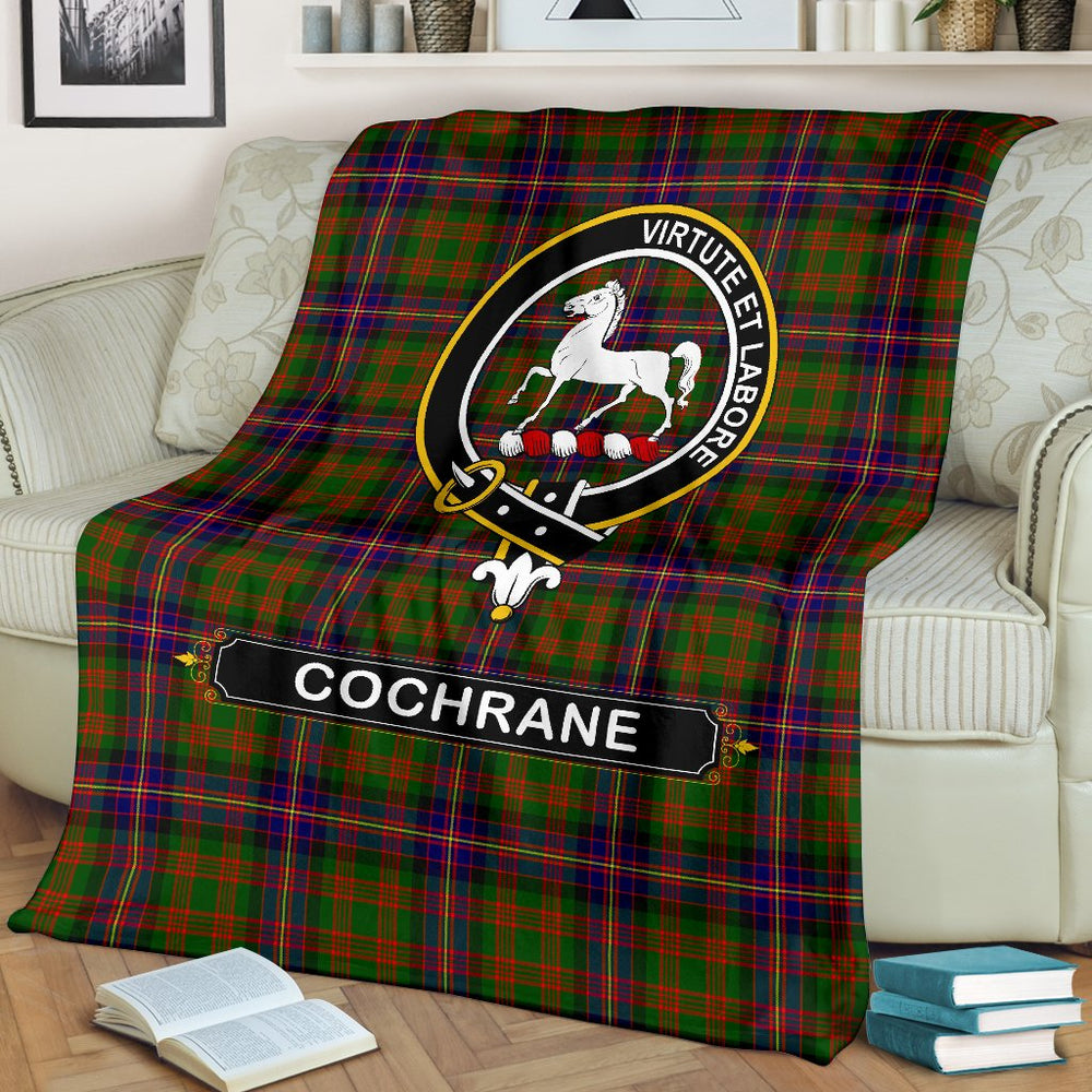 Clan Cochrane Family Tartan Crest BlanketsCE29 Clan Cochrane Tartan Today   