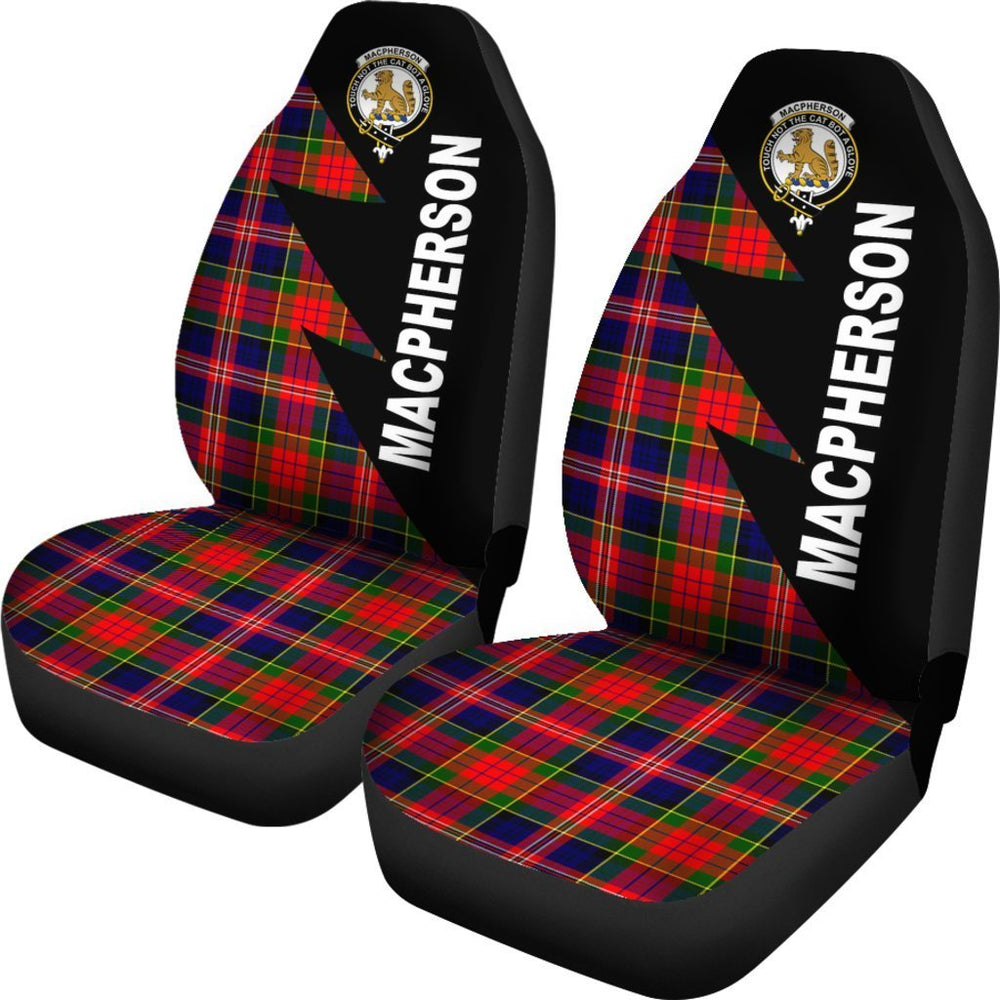 Clan MacPherson Tartan Car Seat Cover  - Flash StyleGM72 Clan MacPherson Tartan Today   