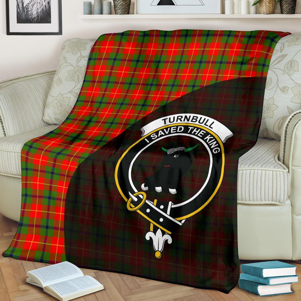 Clan Turnbull Dress Tartan Crest Blanket Wave Style NU67 Clan Turnbull Tartan Today   