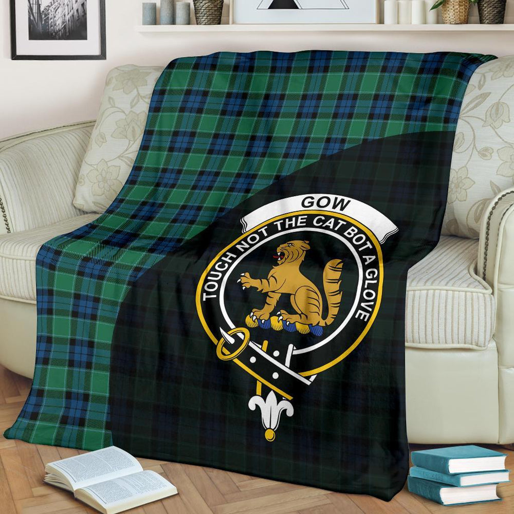 Clan Graham of Menteith Ancient Tartan Crest Blanket Wave Style AT42 Clan Graham Tartan Today   
