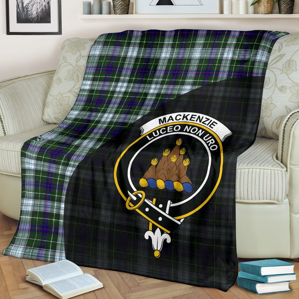 Clan MacKenzie Dress Tartan Crest Blanket Wave Style VX98 Clan MacKenzie Clan MacKenzie   