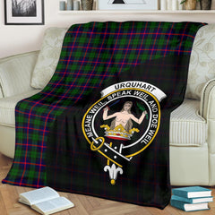 Clan Urquhart Modern Tartan Crest Blanket Wave Style XZ41 Clan Urquhart Tartan Today   