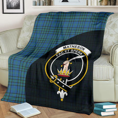 Clan Matheson Hunting Ancient Tartan Crest Blanket Wave Style WZ98 Clan Matheson Tartan Today   