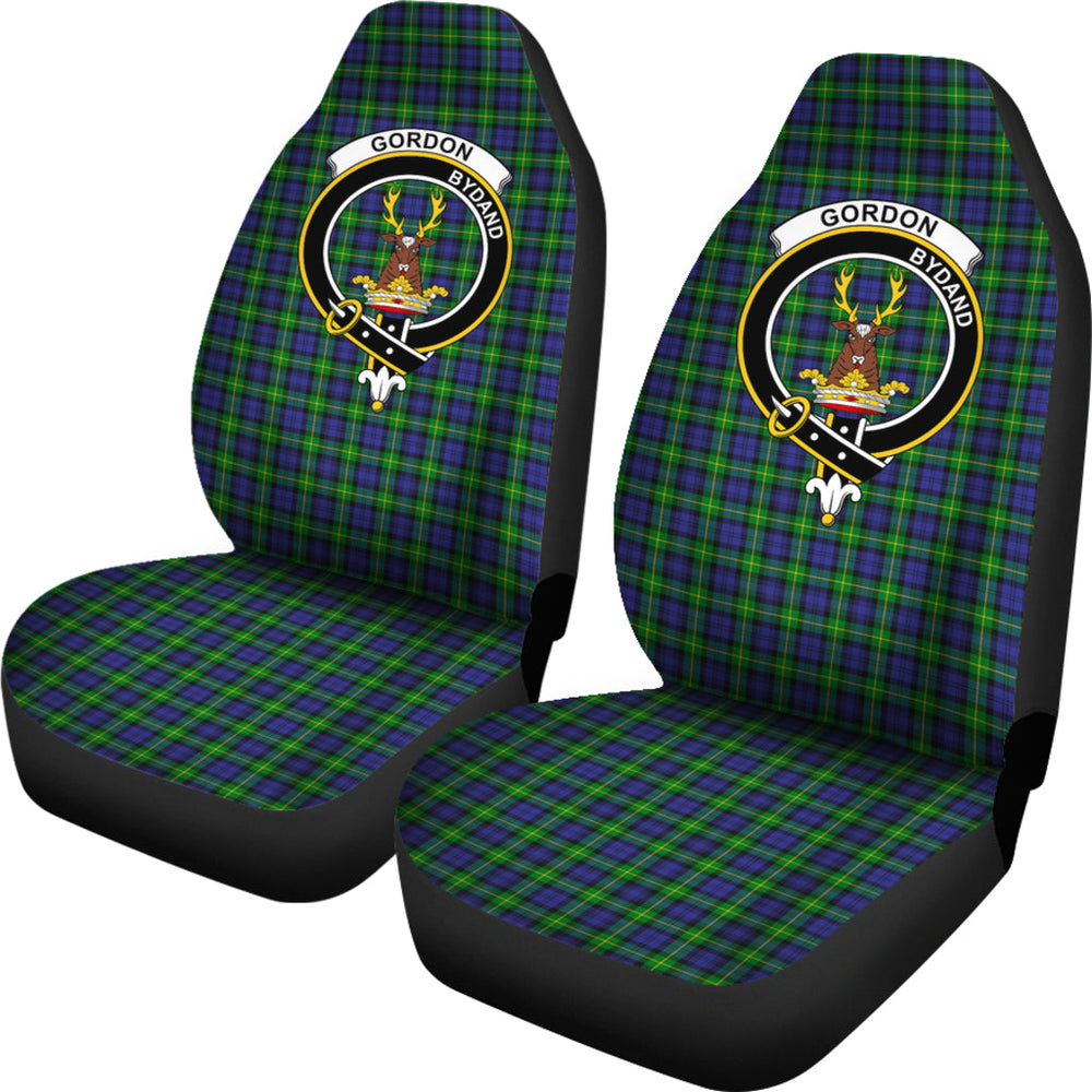 Clan Gordon Modern Tartan Crest Car Seat Cover  - SPQU22 Clan Gordon Tartan Today   