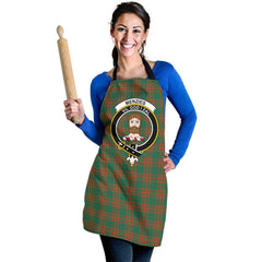 Clan Menzies Green Ancient Tartan Crest Apron KO97 Clan Menzies Tartan Today   