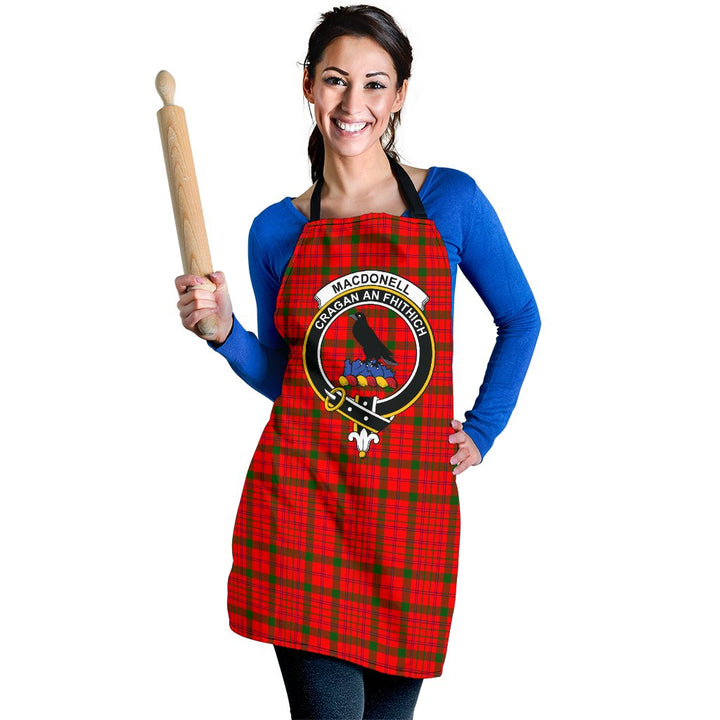 Clan MacDonnell of Keppoch Modern Tartan Crest Apron BH68 Clan MacDonnell of Keppoch Tartan Today   