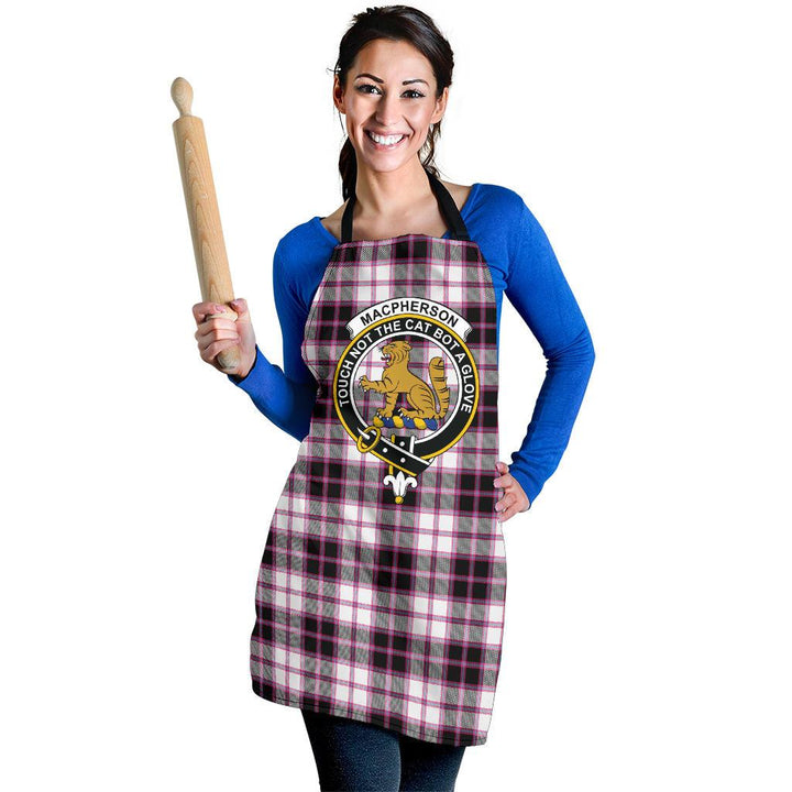 Clan MacPherson Hunting Modern Tartan Crest Apron QM88 Clan MacPherson Tartan Today   
