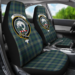 Clan Kennedy Tartan Crest Car Seat Cover NF94 Clan Kennedy Tartan Today   