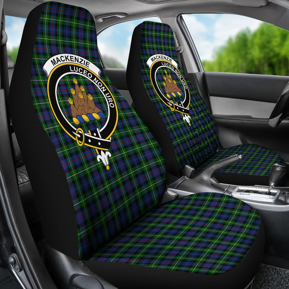 Clan Mackenzie Family Modern Tartan Crest Car Seat Cover WI89 Clan MacKenzie Clan MacKenzie   