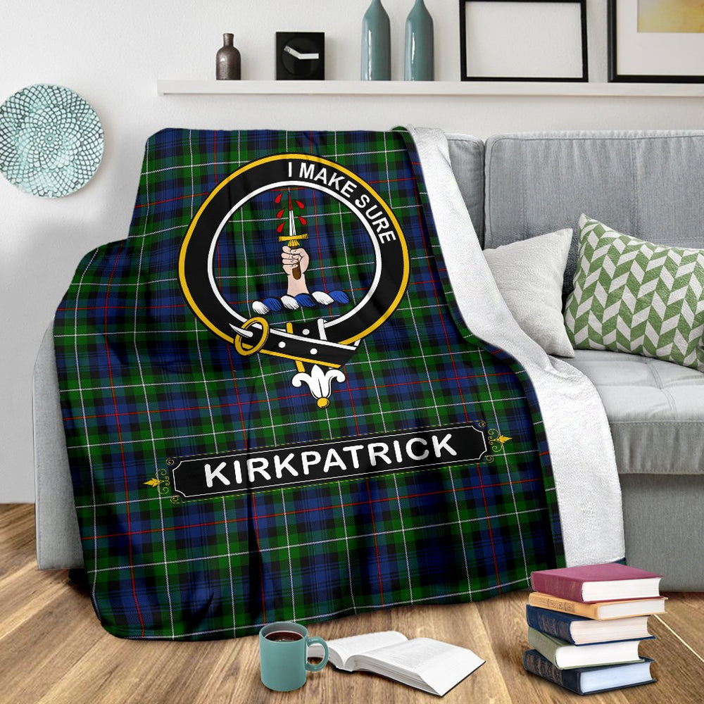 Clan Kirkpatrick Family Tartan Crest BlanketsXK12 Clan Kirk Tartan Today   