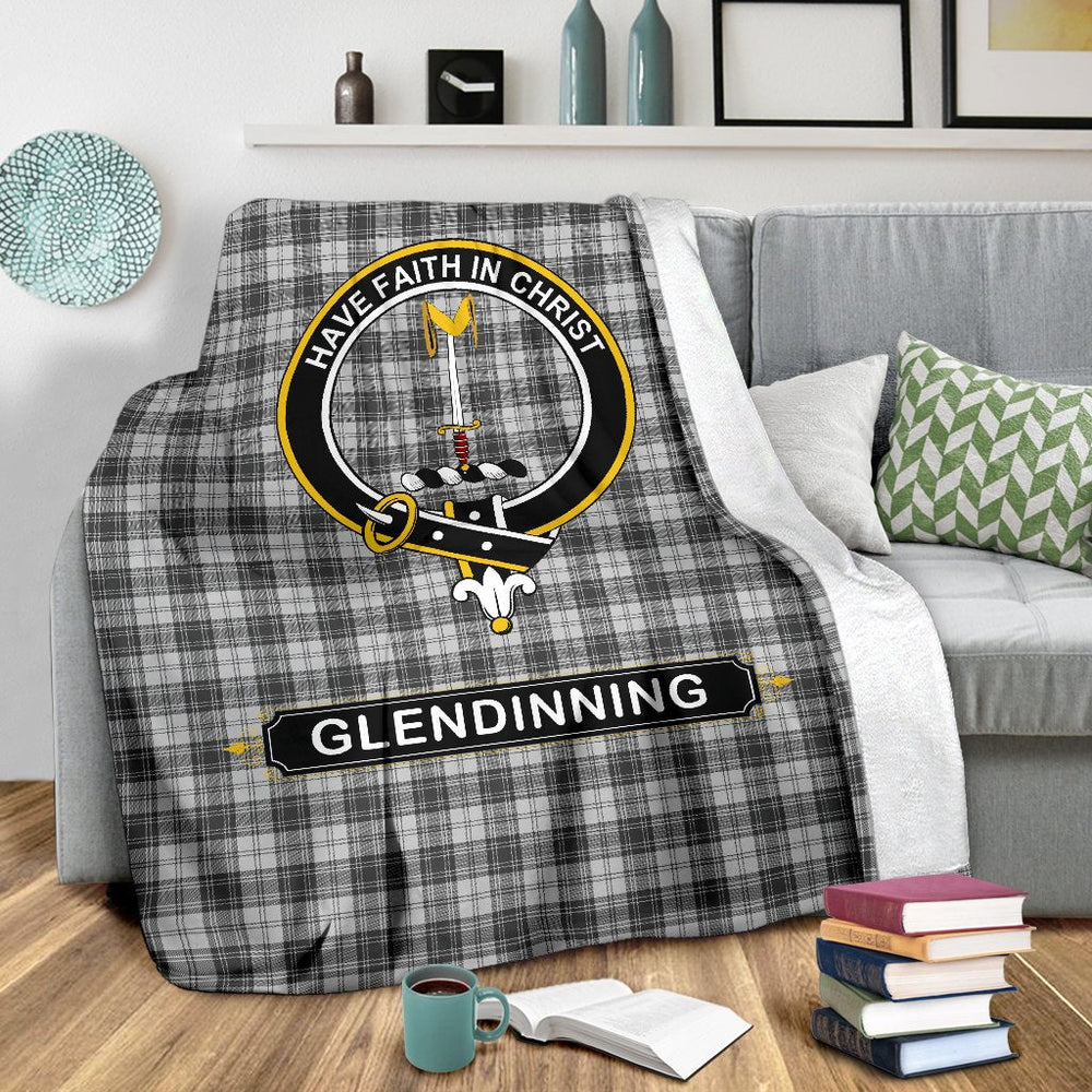 Clan Glendinning Family Tartan Crest BlanketsTO12 Clan Glen Tartan Today   