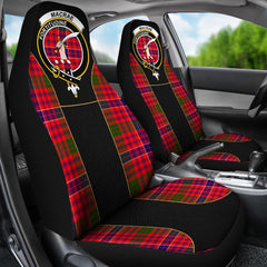 Clan MacRae Tartan Crest Car Seat Cover JO60 Clan MacRae Tartan Today   